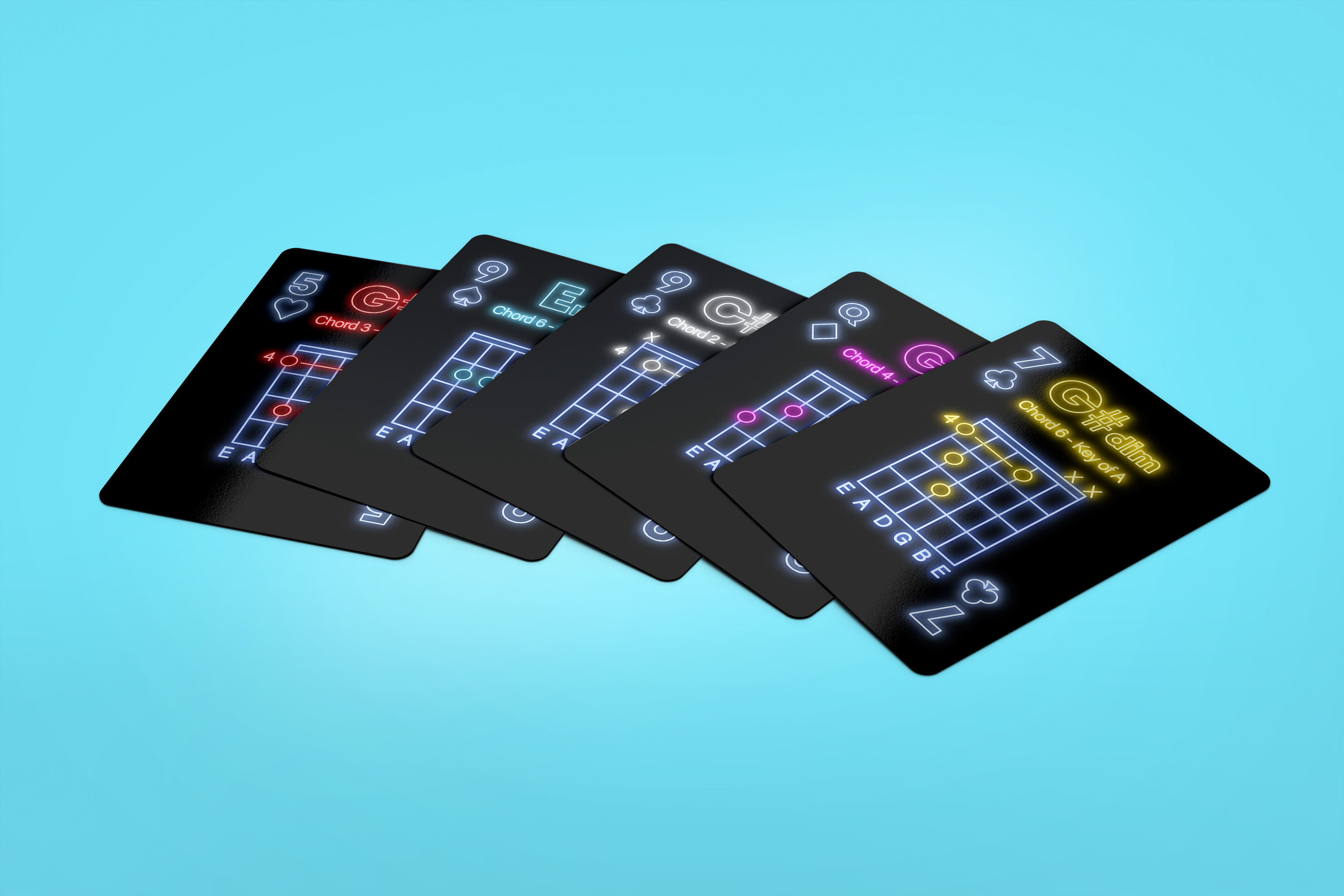 Crekam Guitar Playing Cards